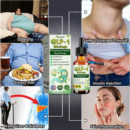 WarmFamily® 𝗚𝗟𝗣-𝟭 Slimming & Health Boost Drops | Food-grade fat burner🔥