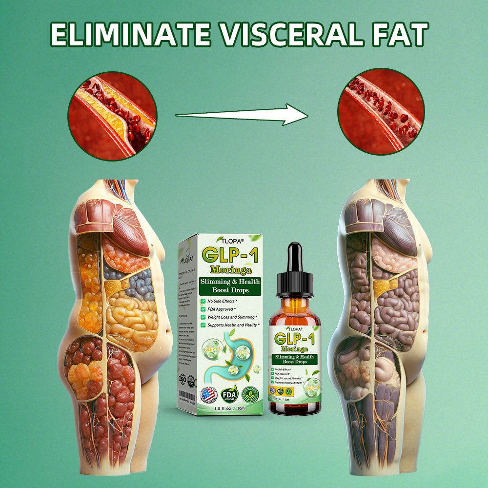 WarmFamily® 𝗚𝗟𝗣-𝟭 Slimming & Health Boost Drops | Food-grade fat burner🔥