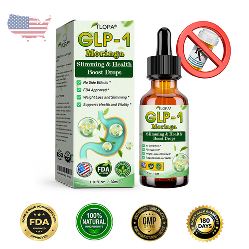WarmFamily® 𝗚𝗟𝗣-𝟭 Slimming & Health Boost Drops | Food-grade fat burner🔥